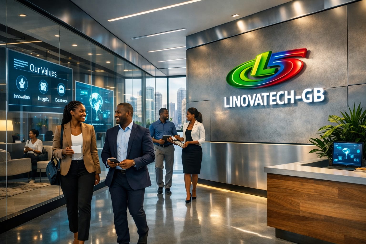 Marketing digital — lobby LINOVATECH