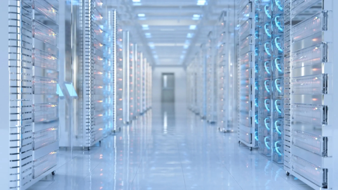 Salle de serveurs — infrastructure IT LINOVATECH